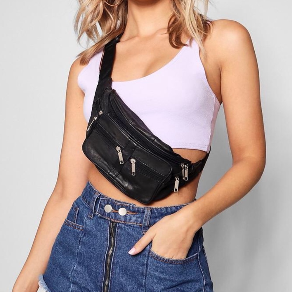 🆕Leather Front Bumbag